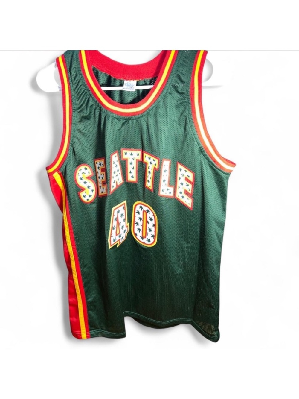 Shawn Kemp Seattle #40 Signed Jersey COA
